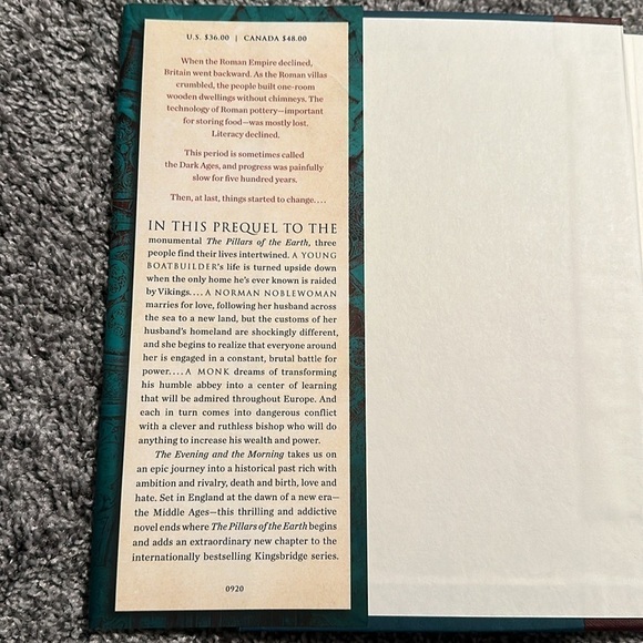 The Evening and the Morning by Ken Follett - Picture 3 of 3